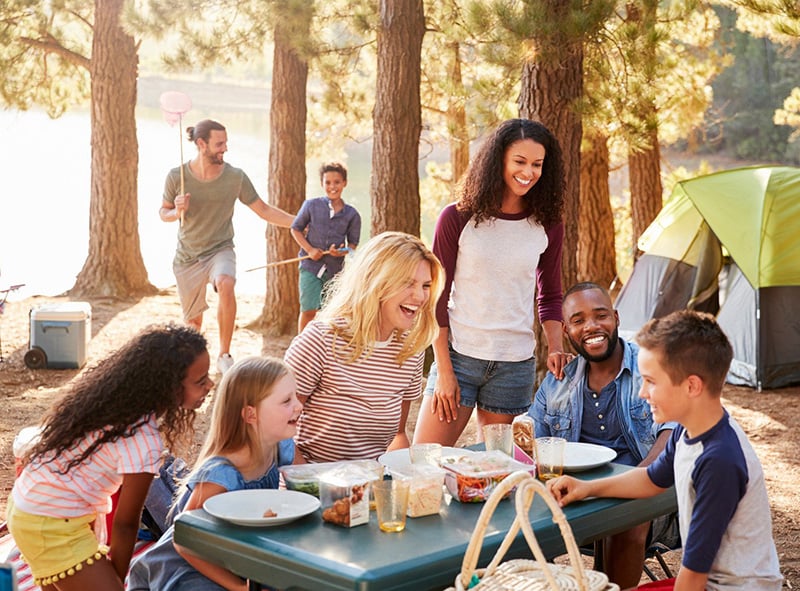 Parent child Camping Program