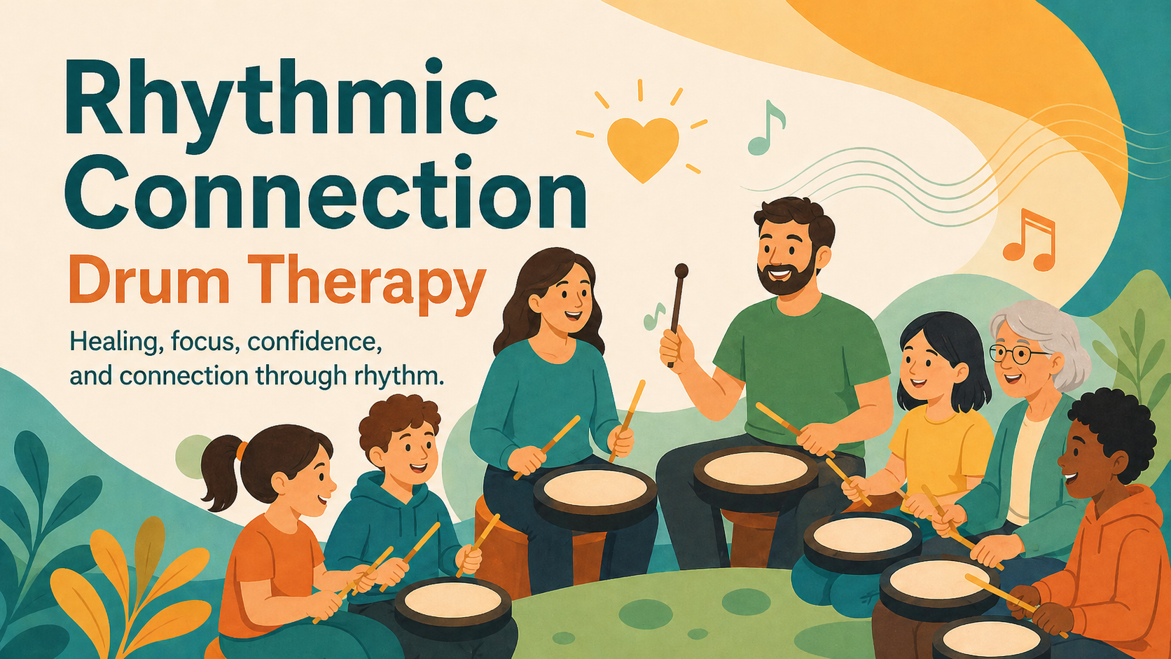 Rhythmic Connection — Drum Therapy